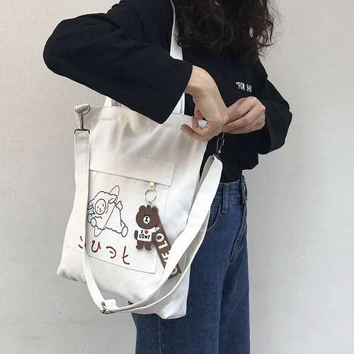 Túi canvas đeo chéo có nhiều lợi thế hơn hẳn
